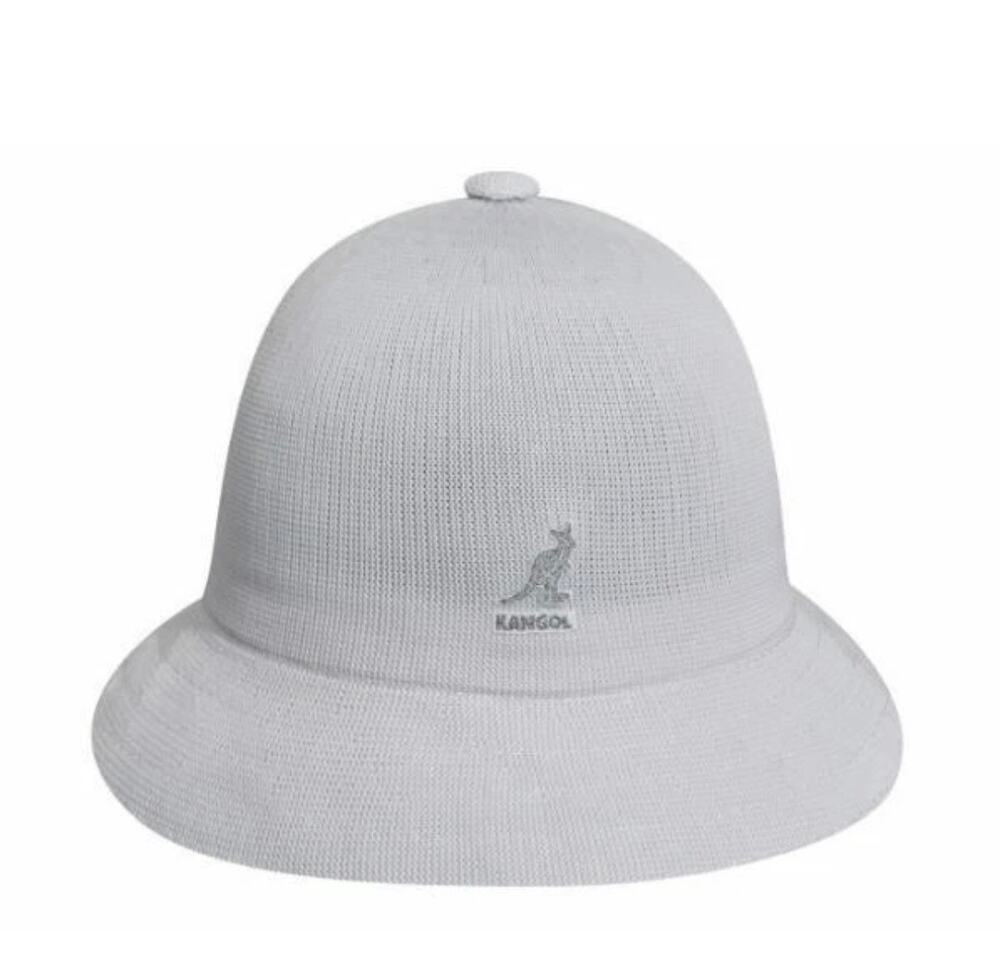 Kangol Tropic Casual Bucket White Summer Kids Large GS
